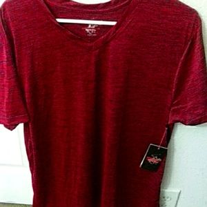 Large Red Beverly Hills Polo Vneck